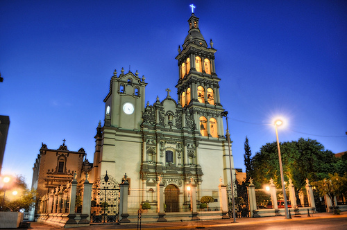 Monterrey's most important catholic edifice, the Metropolitan Cathedral of Our Lady of Monterrey