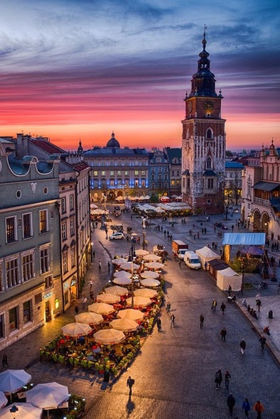 View on Krakow main Square