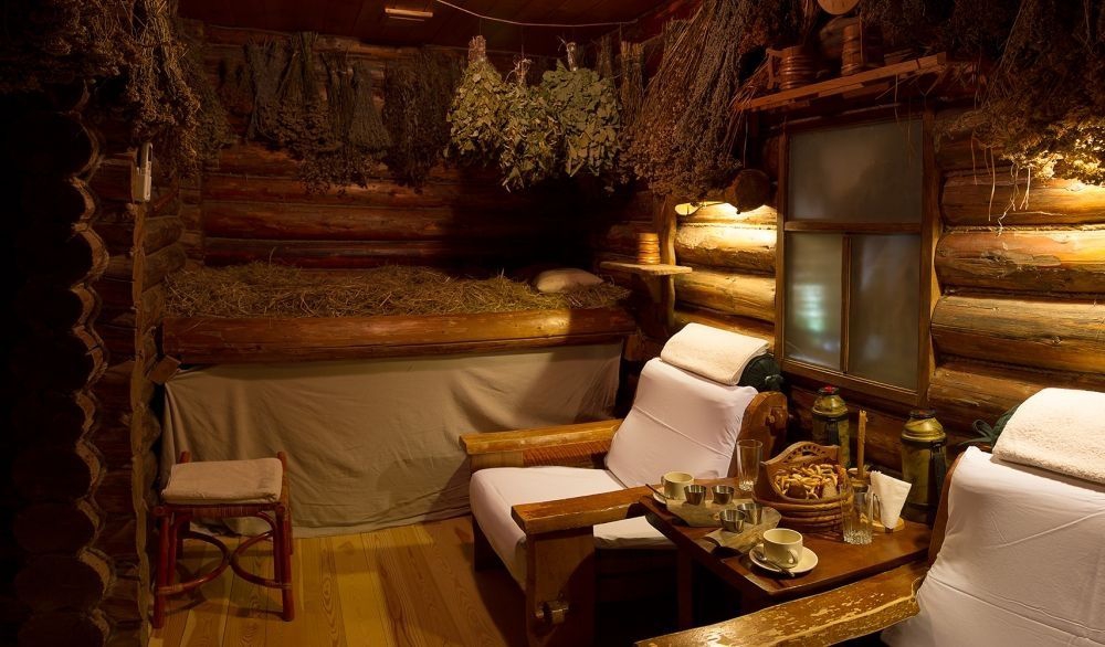 Russian banya from the inside
